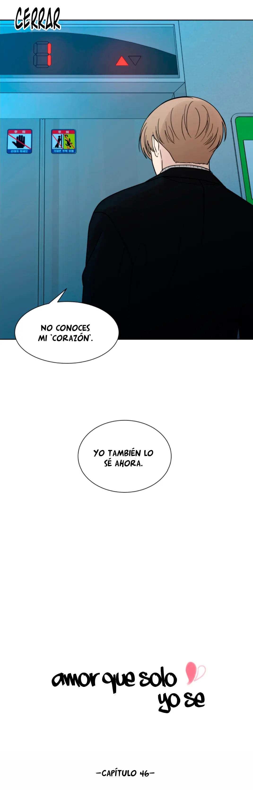 Amor que solo yo sé capítulo 46, página 15