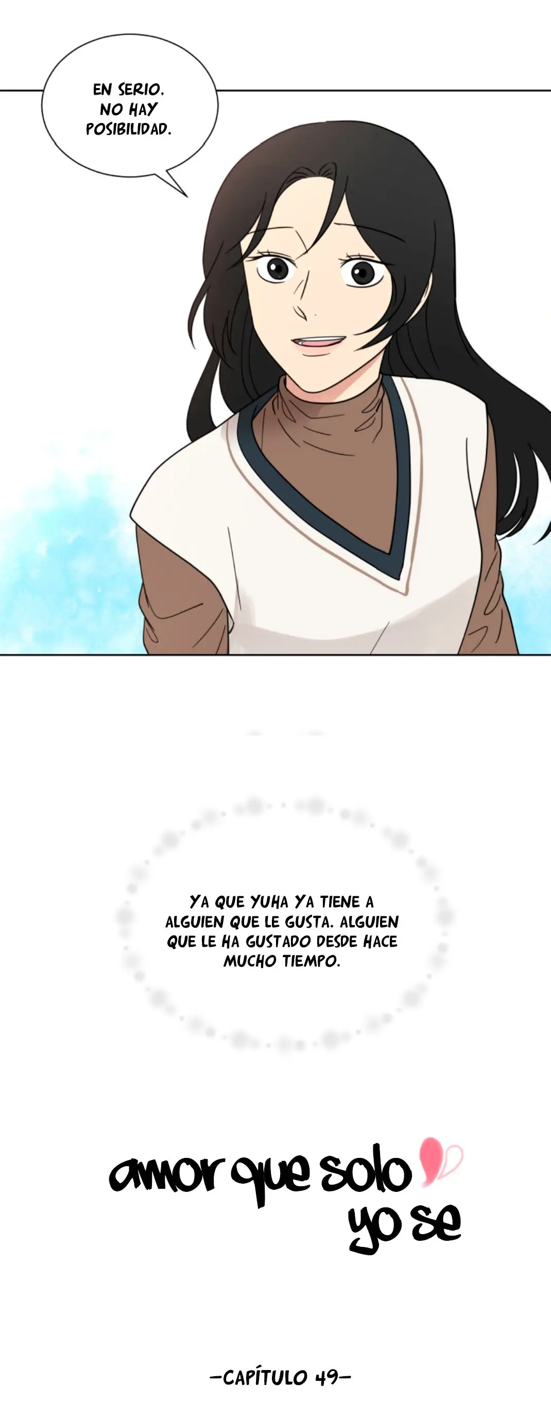 Amor que solo yo sé capítulo 49, página 19
