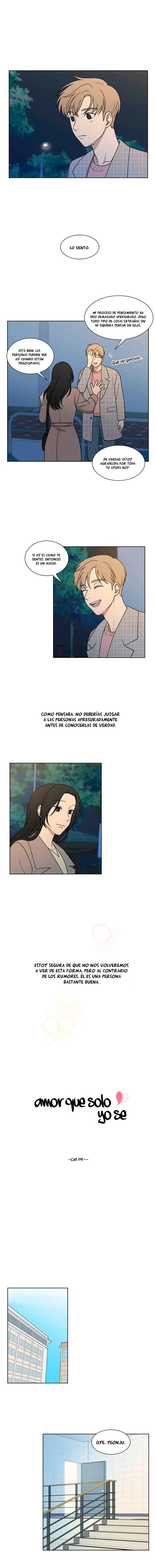 Amor que solo yo sé capítulo 5, página 7