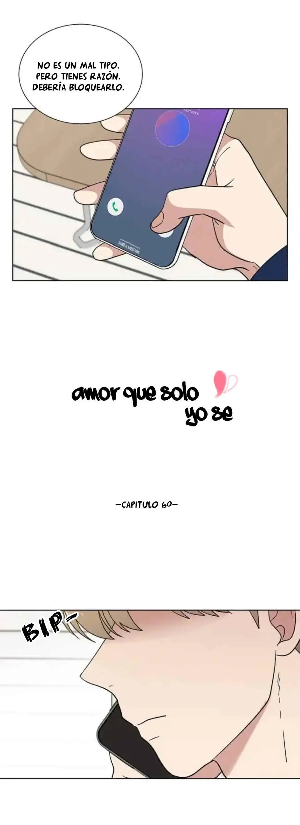Amor que solo yo sé capítulo 60, página 7