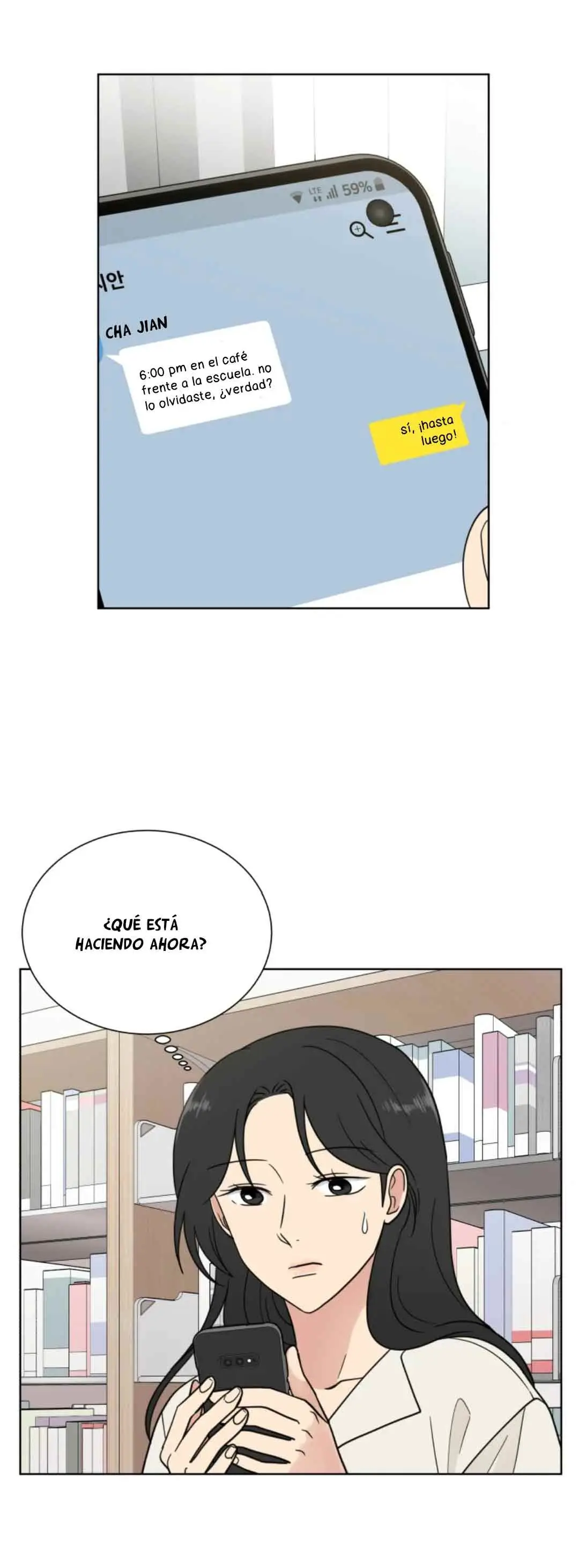 Amor que solo yo sé capítulo 82, página 21
