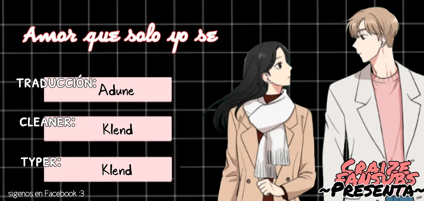 Amor que solo yo sé capítulo 9, página 1