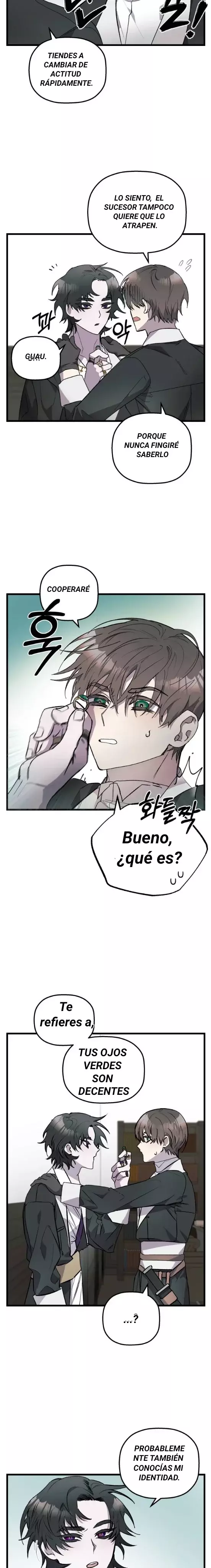 Anhelo y mentiras capítulo 3, página 5