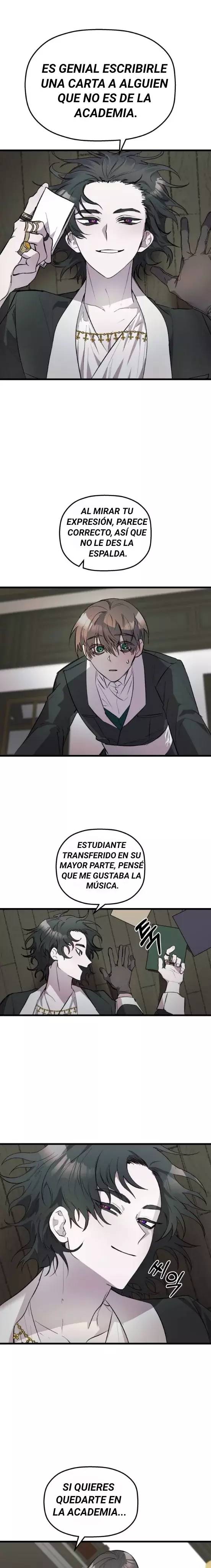 Anhelo y mentiras capítulo 3, página 8