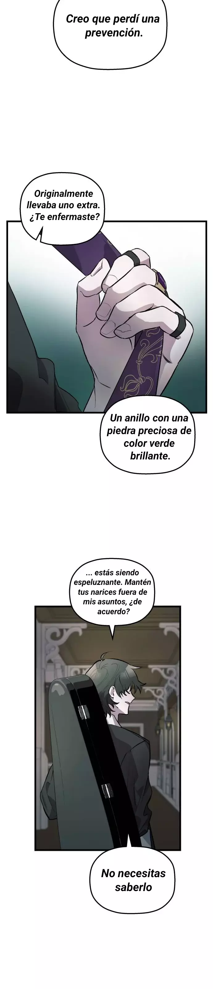 Anhelo y mentiras capítulo 3, página 18