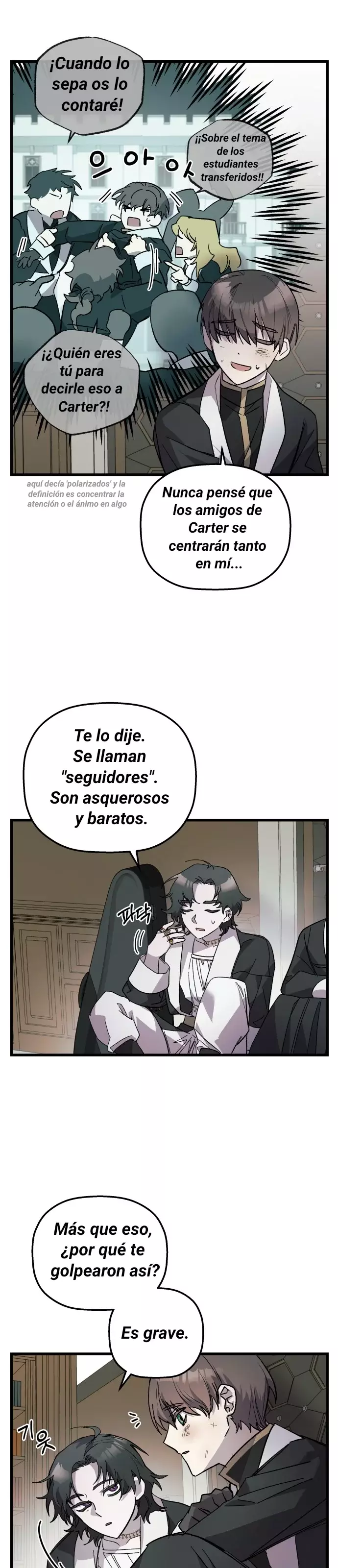 Anhelo y mentiras capítulo 4, página 7