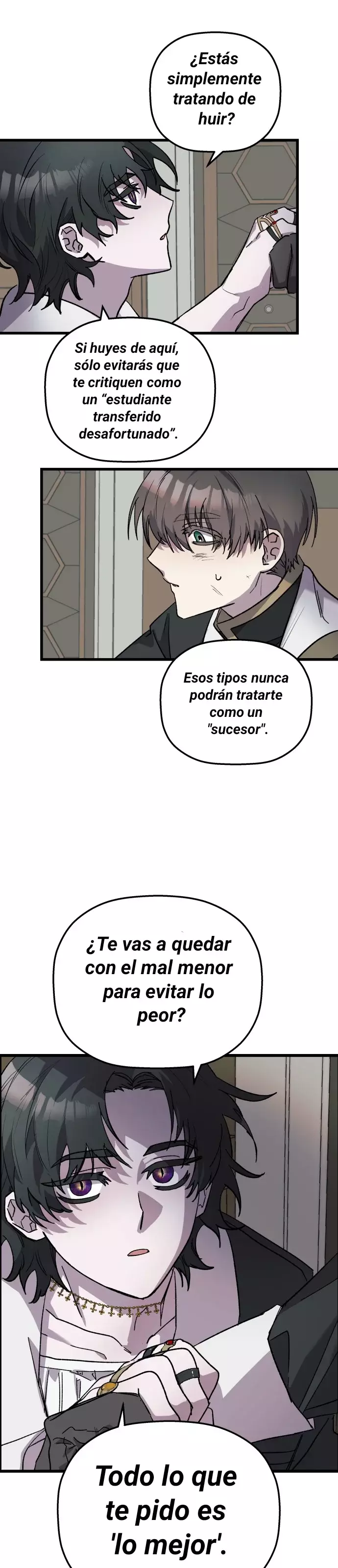 Anhelo y mentiras capítulo 4, página 14