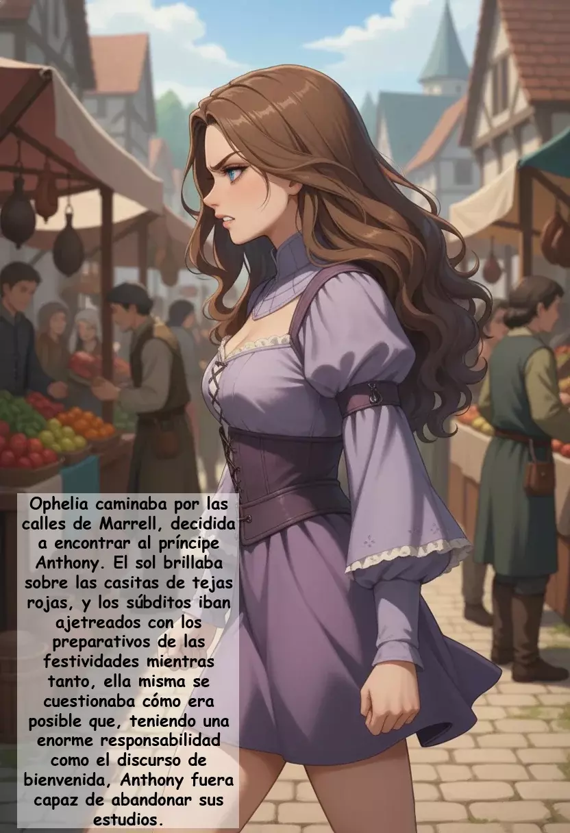 Anthony y Ophelia, El nacimiento de un sentimiento capítulo 1, página 24