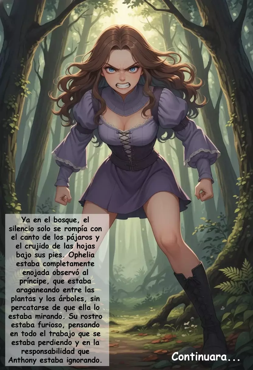 Anthony y Ophelia, El nacimiento de un sentimiento capítulo 1, página 28