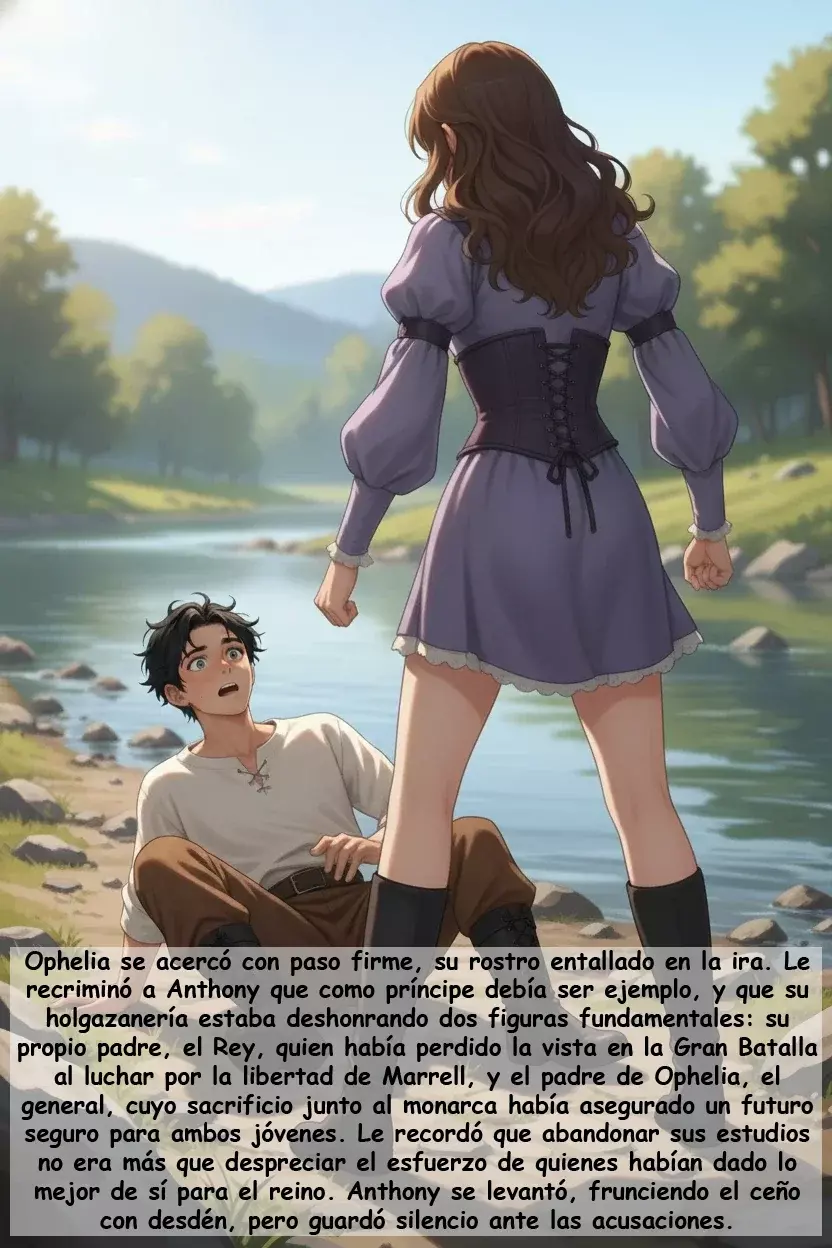 Anthony y Ophelia, El nacimiento de un sentimiento capítulo 2, página 3