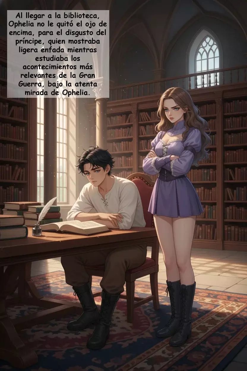 Anthony y Ophelia, El nacimiento de un sentimiento capítulo 2, página 7