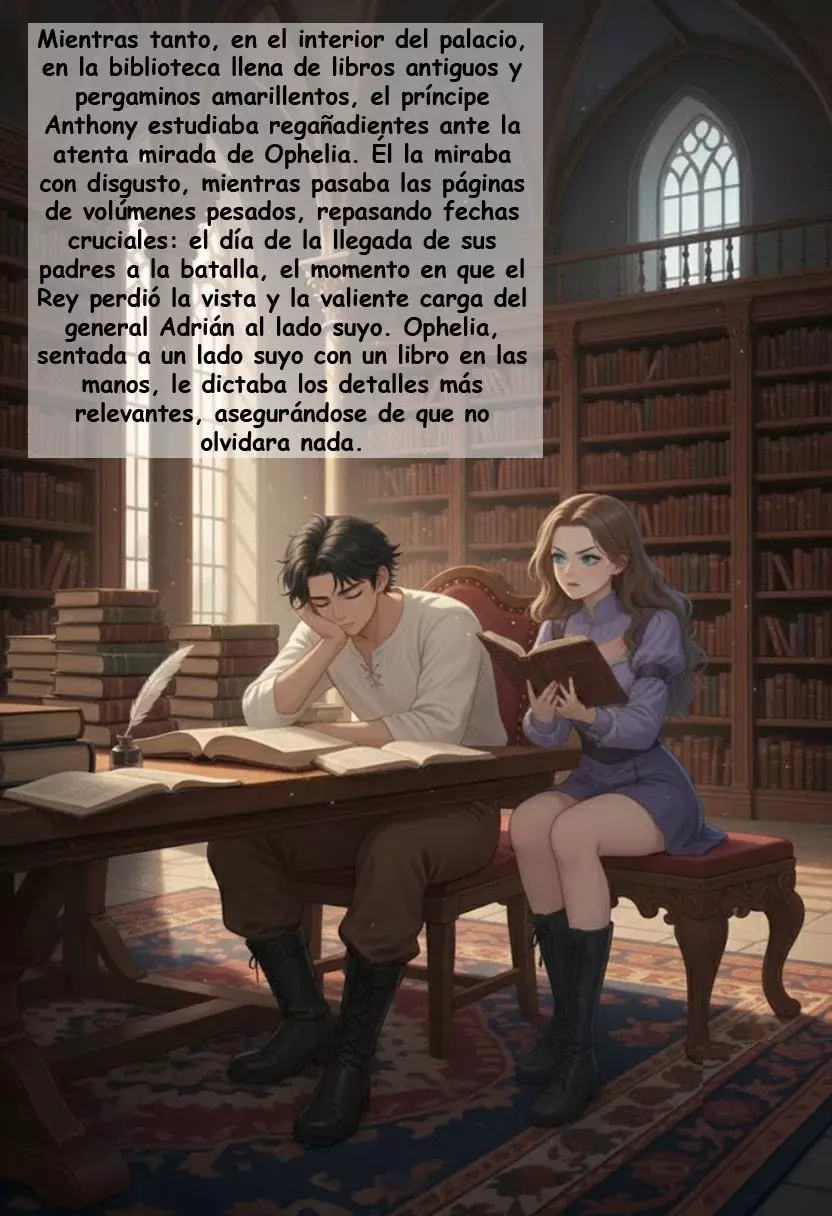 Anthony y Ophelia, El nacimiento de un sentimiento capítulo 2, página 9