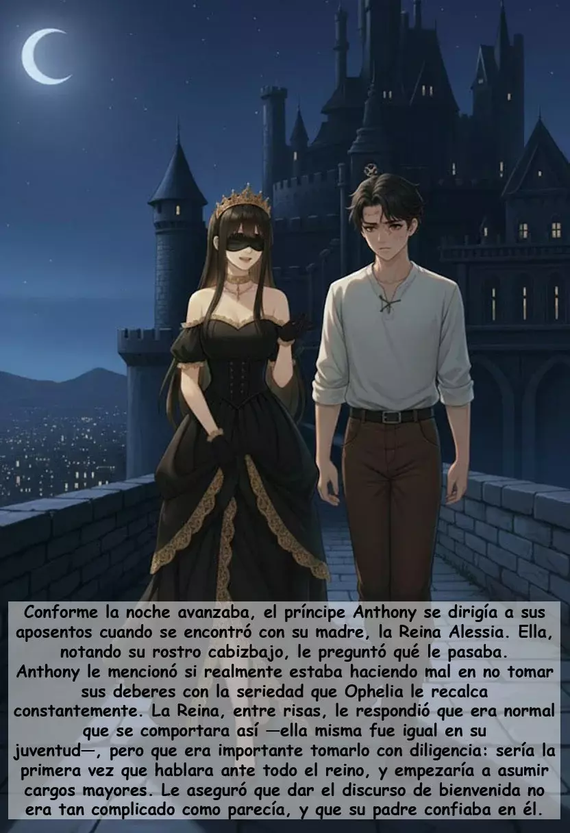 Anthony y Ophelia, El nacimiento de un sentimiento capítulo 2, página 17