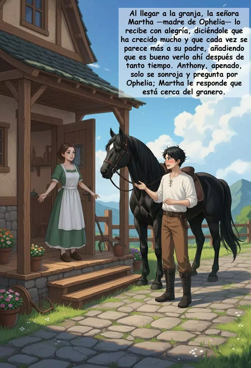 Anthony y Ophelia, El nacimiento de un sentimiento capítulo 2, página 22