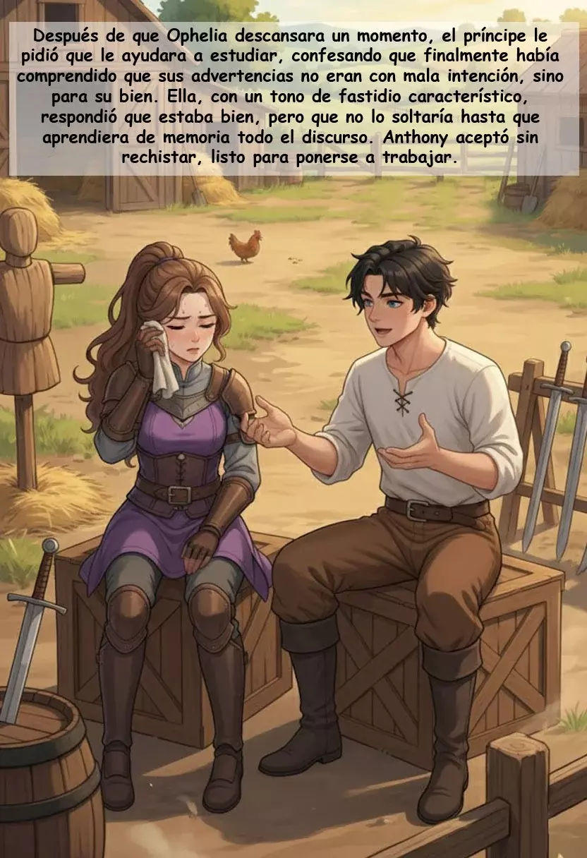 Anthony y Ophelia, El nacimiento de un sentimiento capítulo 2, página 24