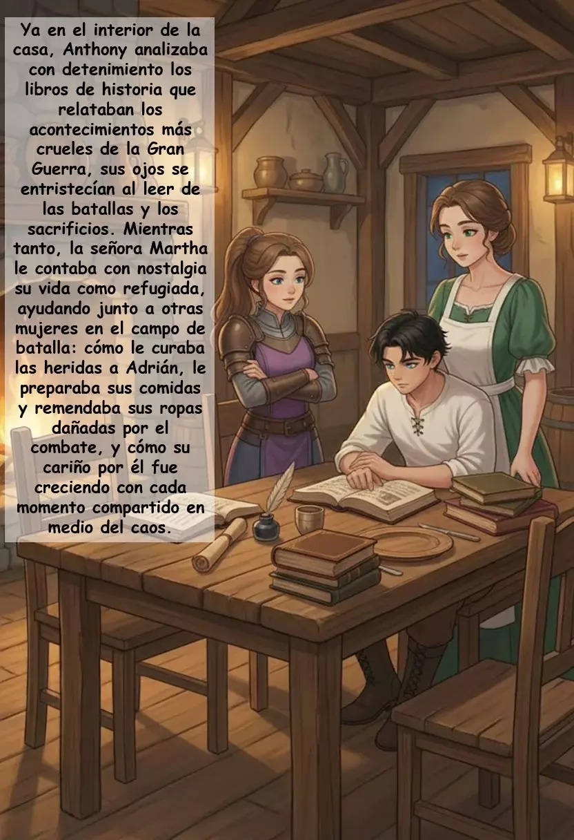 Anthony y Ophelia, El nacimiento de un sentimiento capítulo 2, página 25