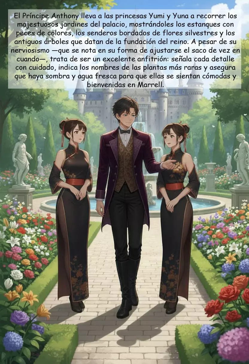 Anthony y Ophelia, El nacimiento de un sentimiento capítulo 3, página 6