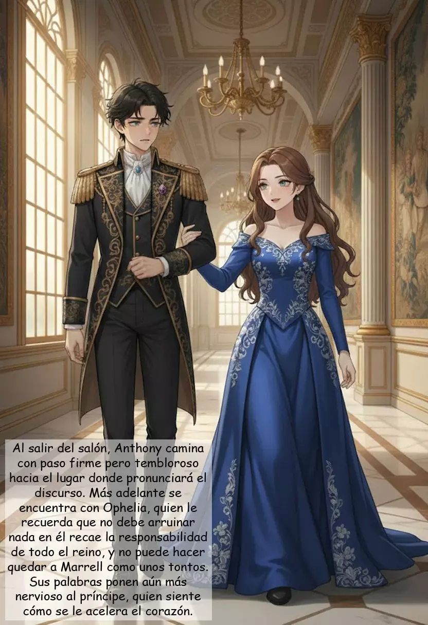 Anthony y Ophelia, El nacimiento de un sentimiento capítulo 3, página 16
