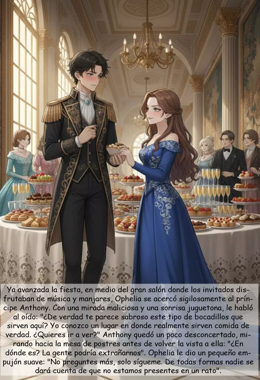 Anthony y Ophelia, El nacimiento de un sentimiento capítulo 3, página 24