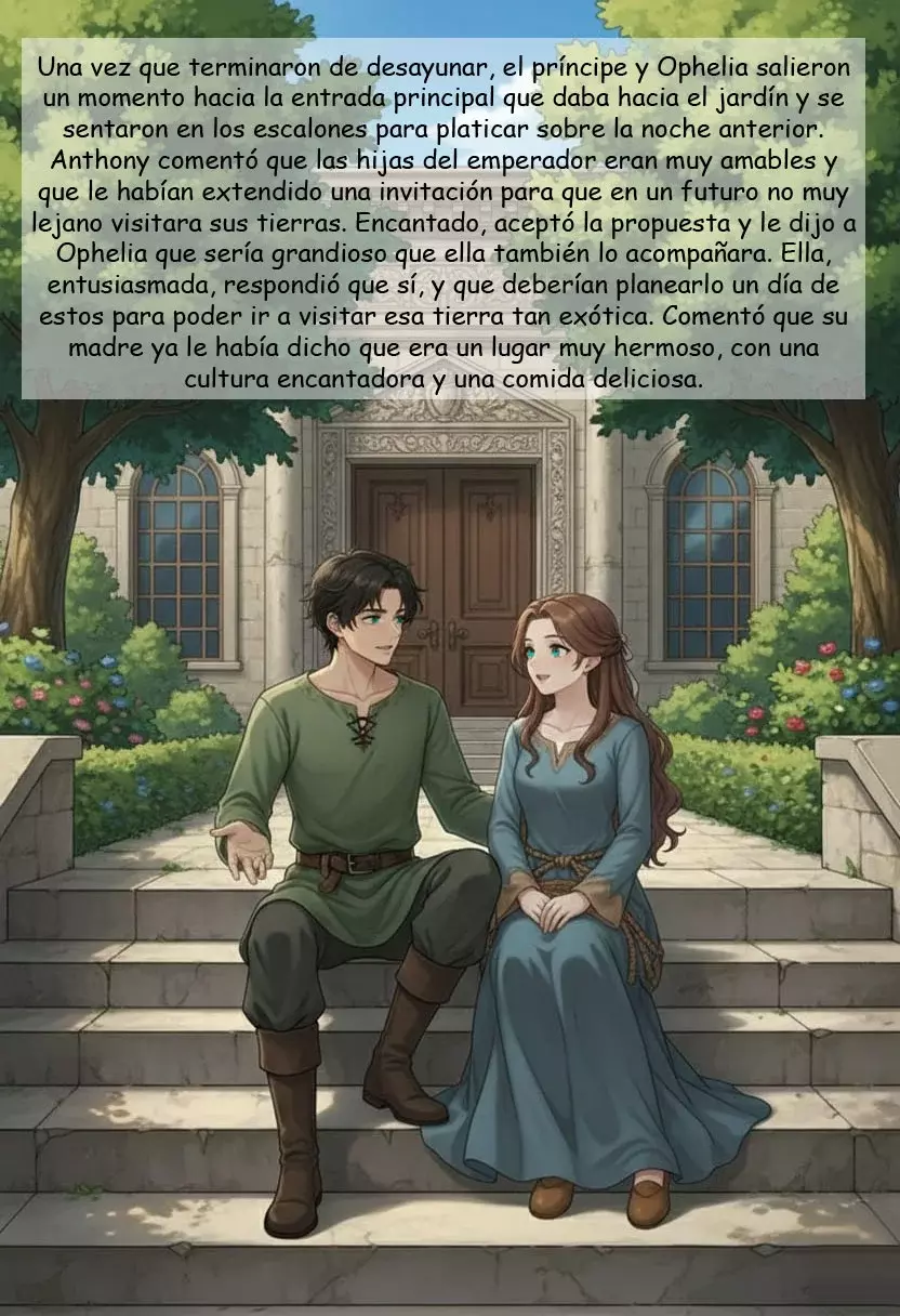 Anthony y Ophelia, El nacimiento de un sentimiento capítulo 4, página 12