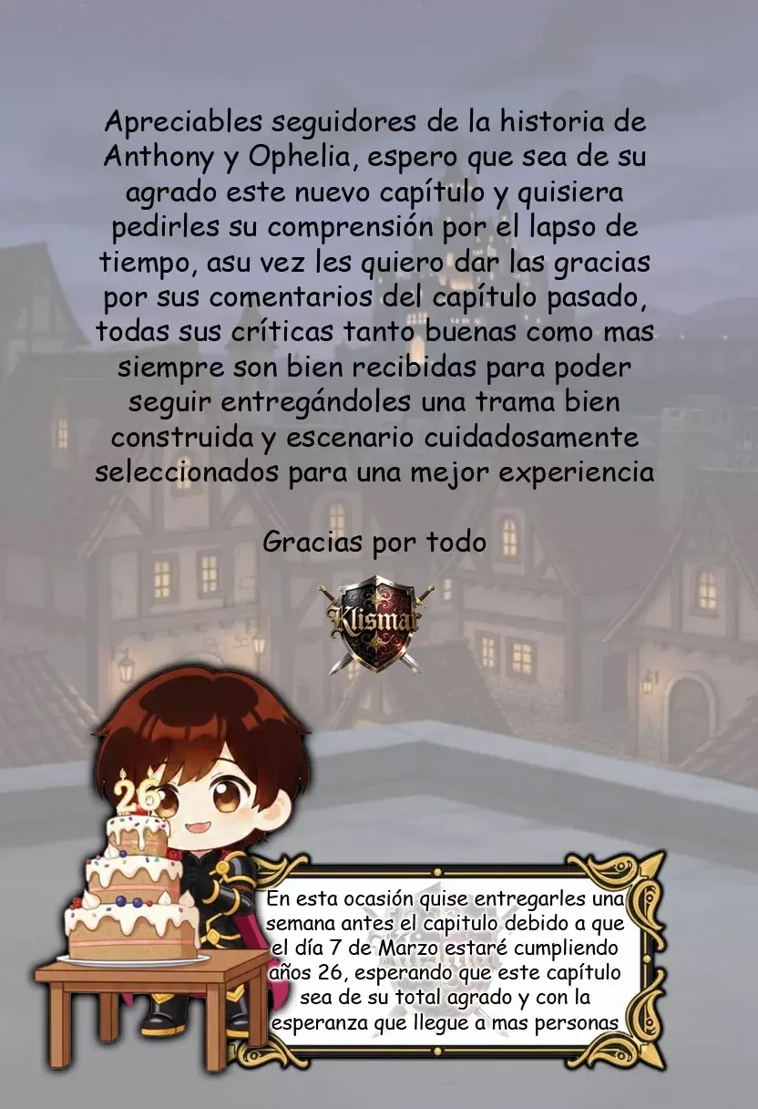 Anthony y Ophelia, El nacimiento de un sentimiento capítulo 4, página 29