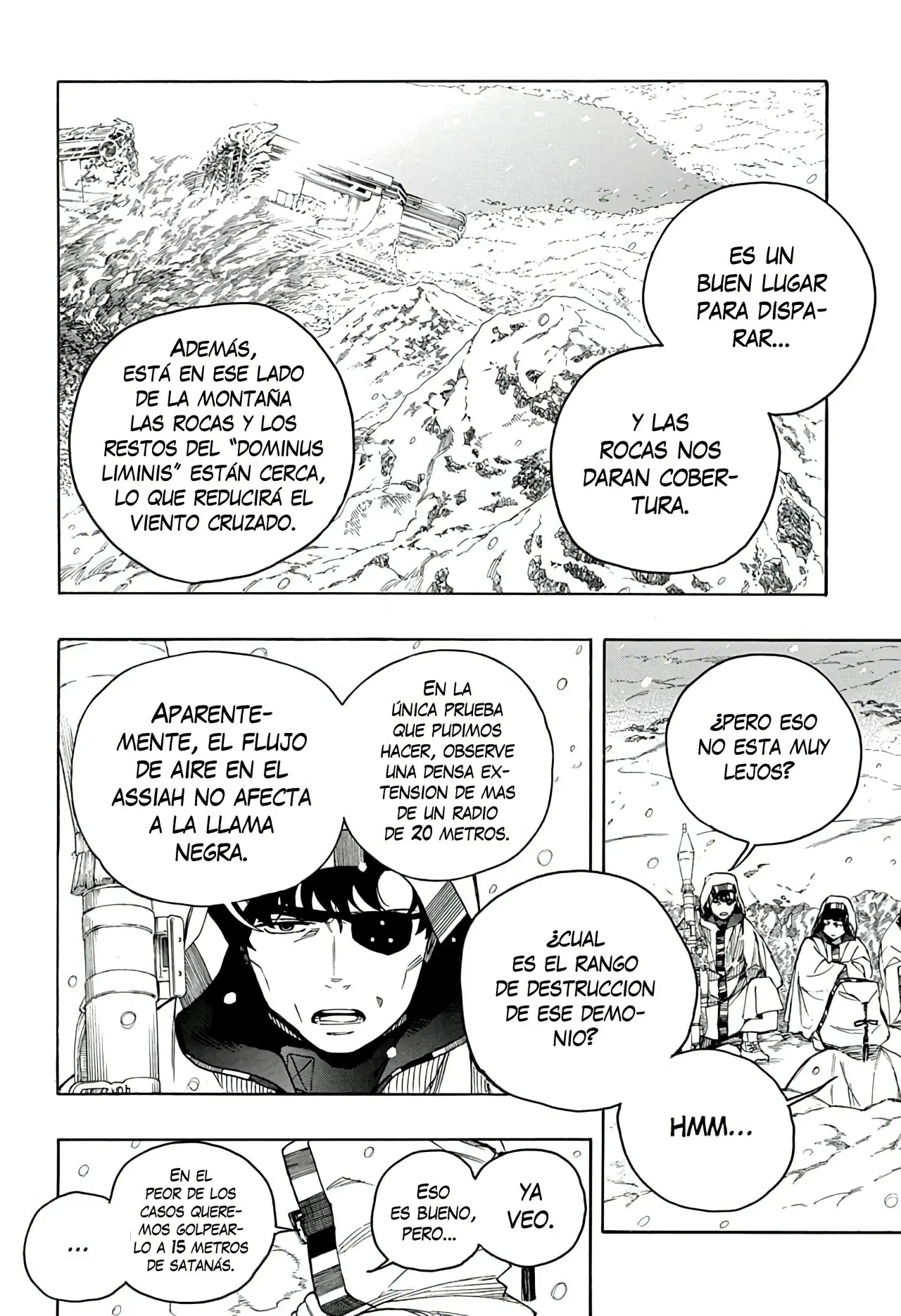 Ao no Exorcist capítulo 133.2, página 3