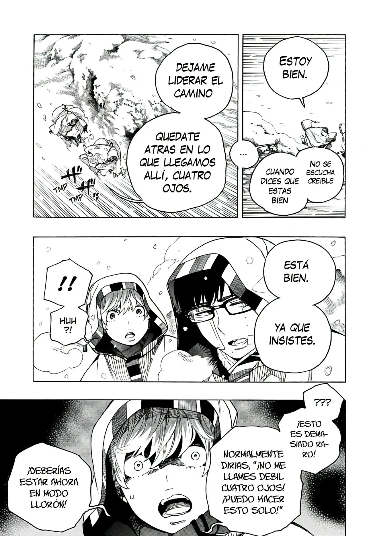 Ao no Exorcist capítulo 133.2, página 6