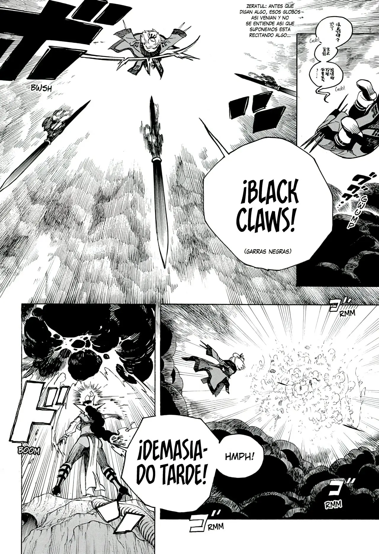 Ao no Exorcist capítulo 133.2, página 13
