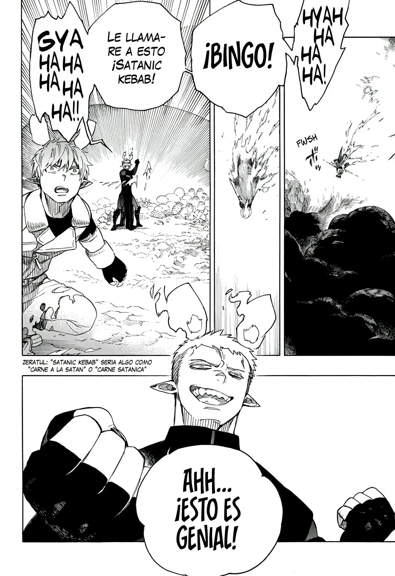 Ao no Exorcist capítulo 133.2, página 22