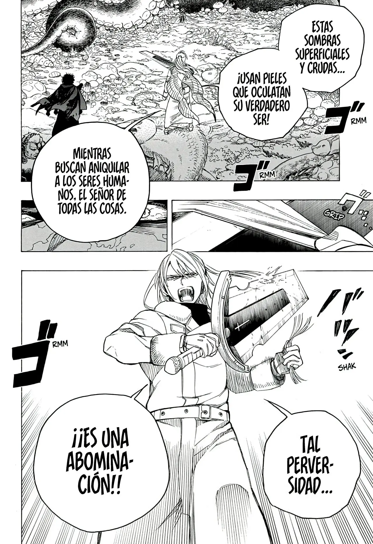 Ao no Exorcist capítulo 133.2, página 28