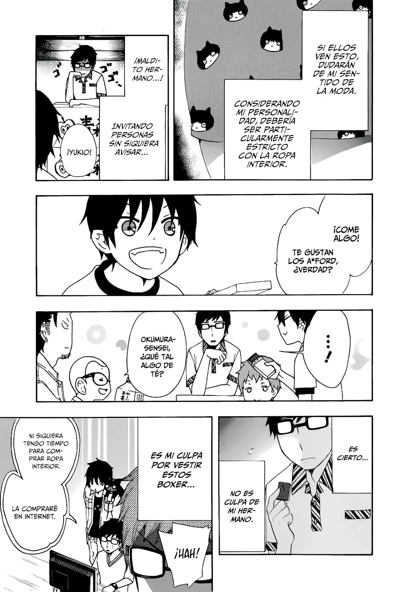 Ao no Exorcist capítulo 46.5, página 6