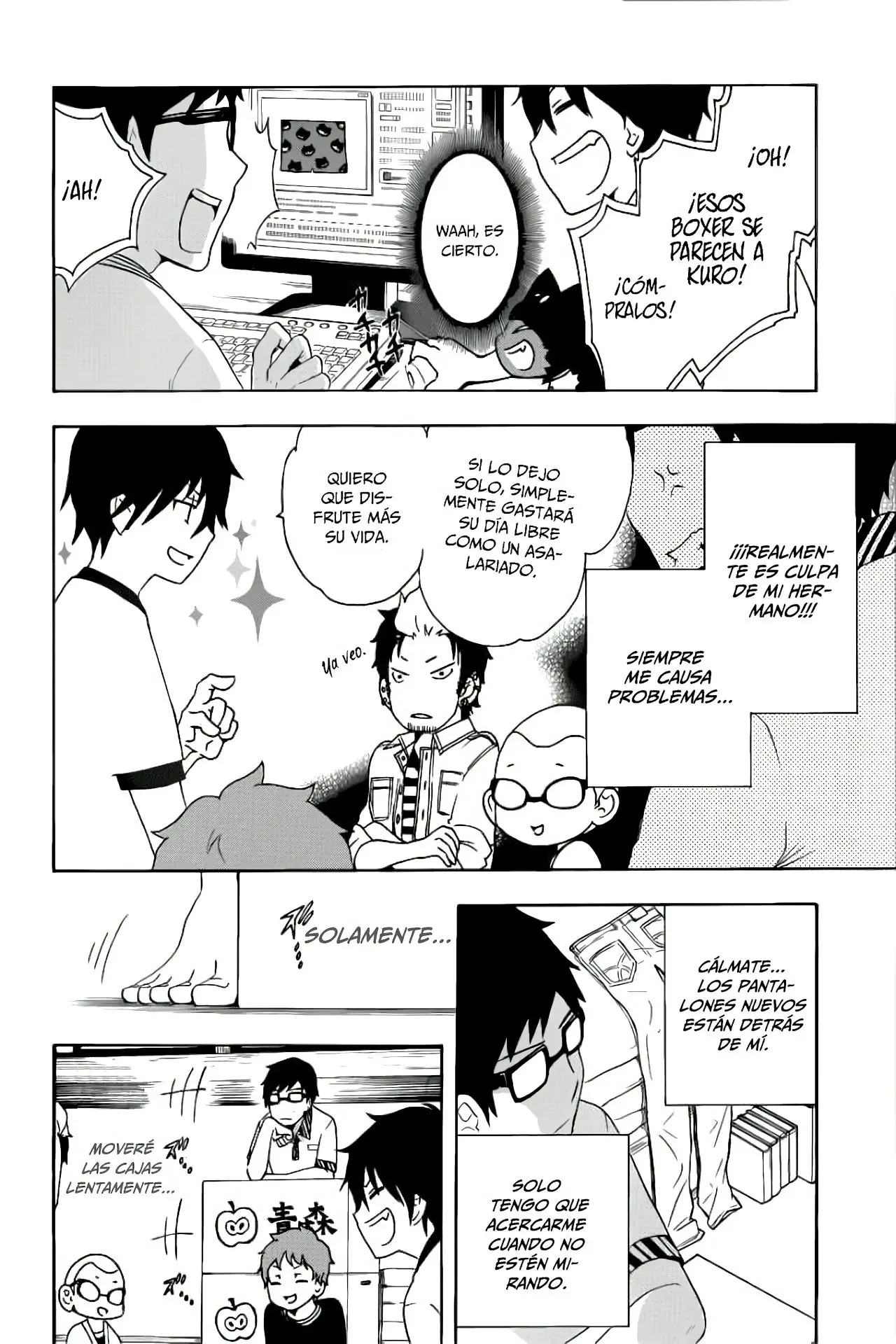 Ao no Exorcist capítulo 46.5, página 7