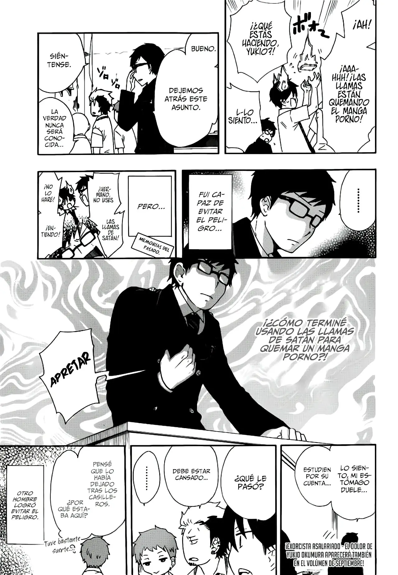 Ao no Exorcist capítulo 46.6, página 7