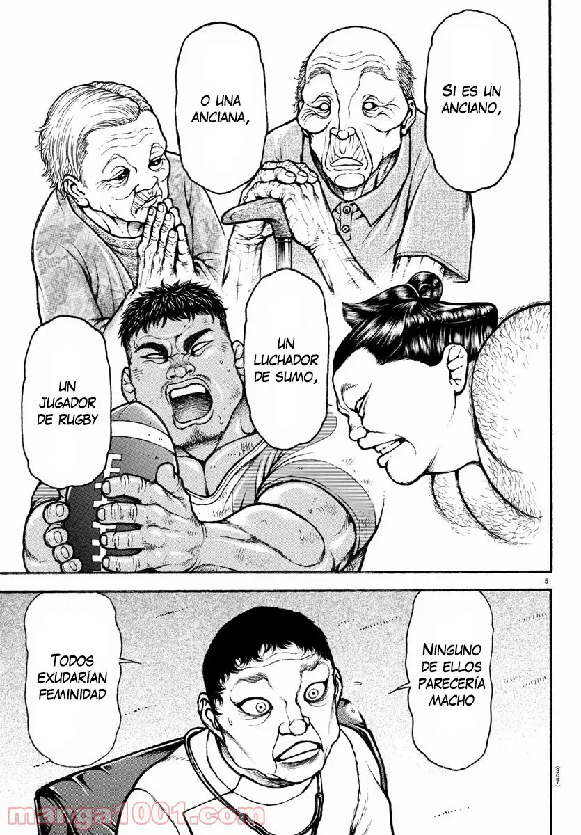 Baki Dou capítulo 100, página 6