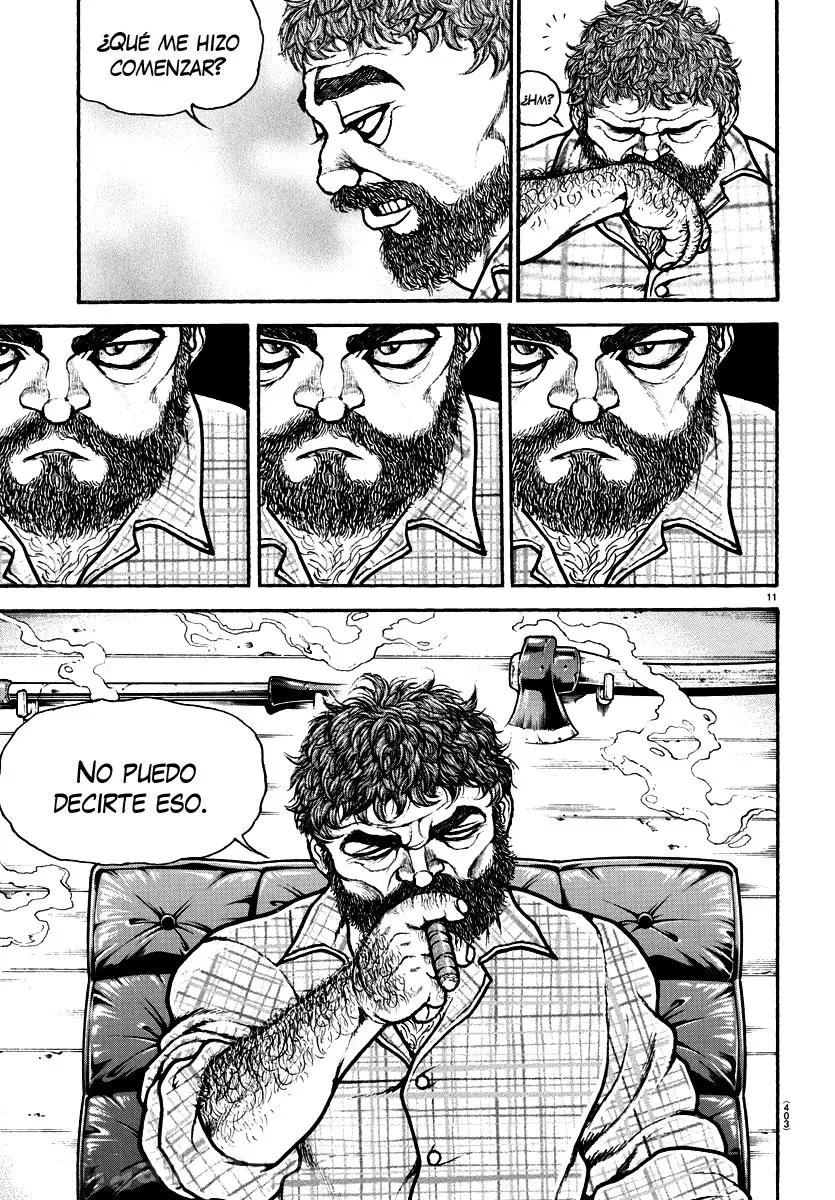 Baki Dou capítulo 100, página 12