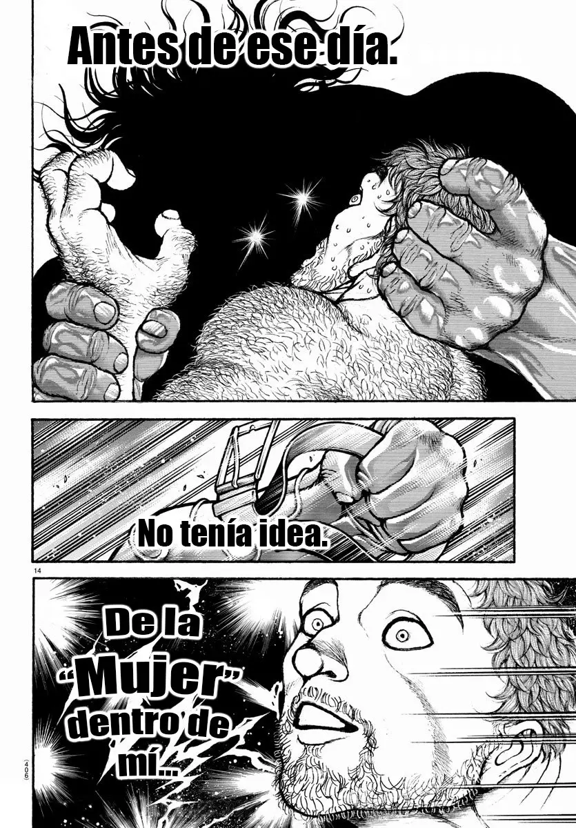 Baki Dou capítulo 100, página 15