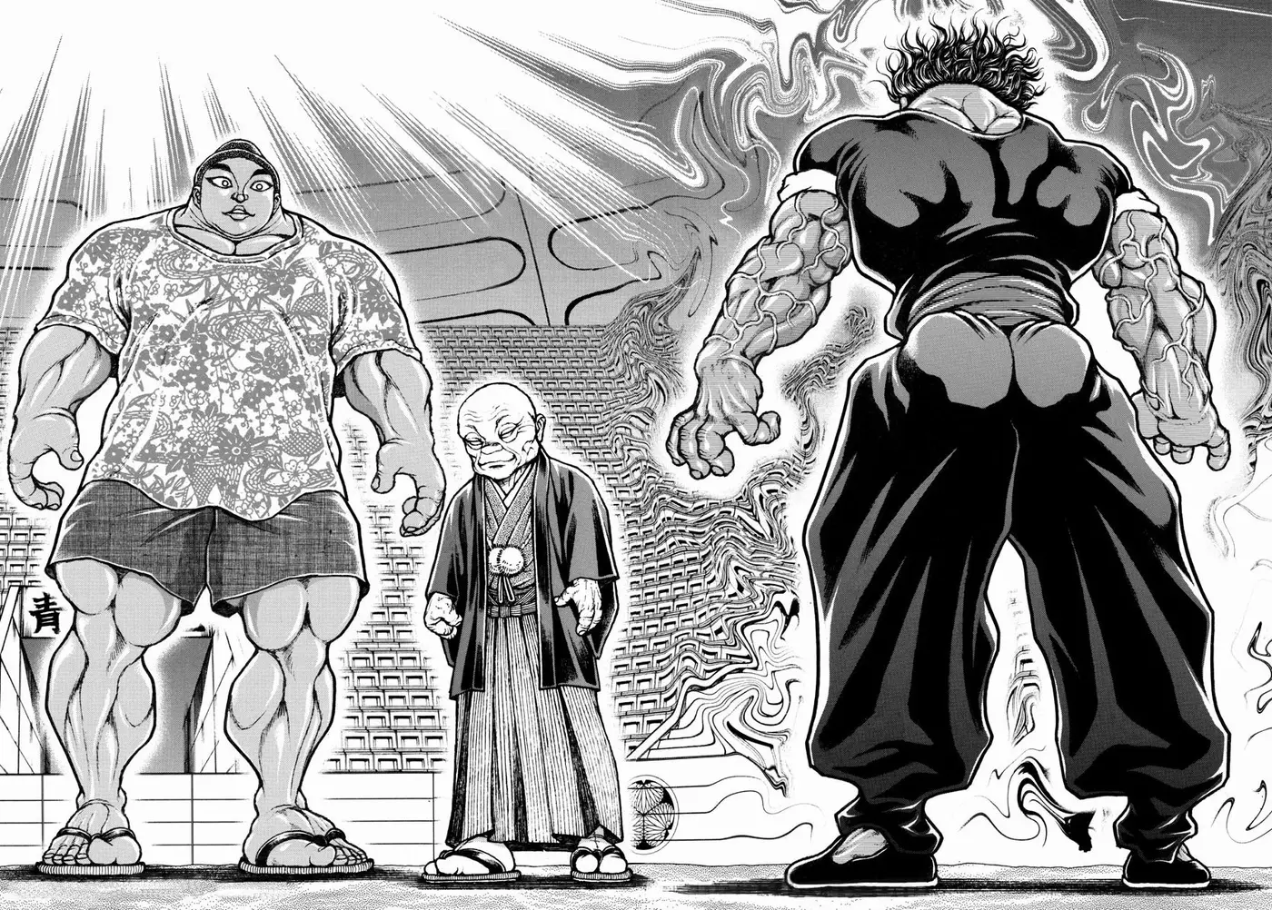 Baki Dou capítulo 101, página 3