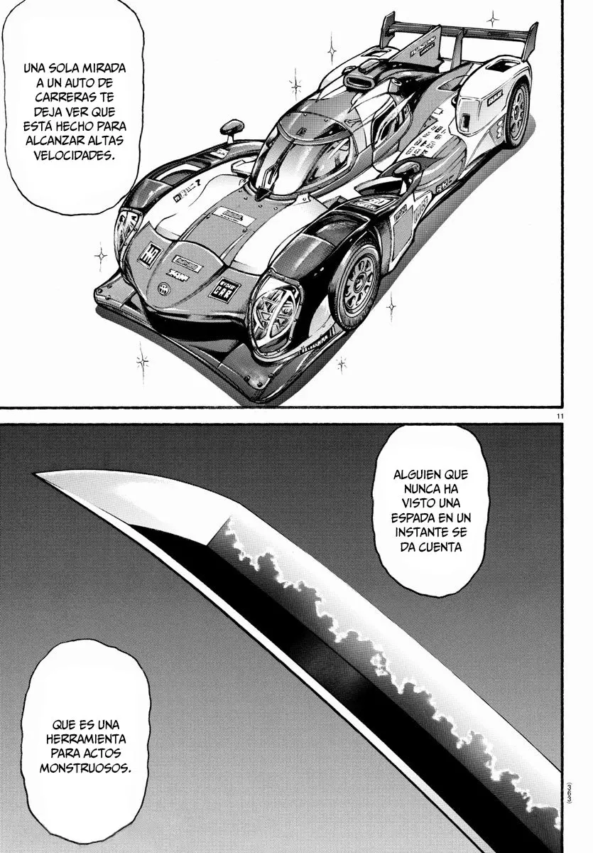 Baki Dou capítulo 101, página 11