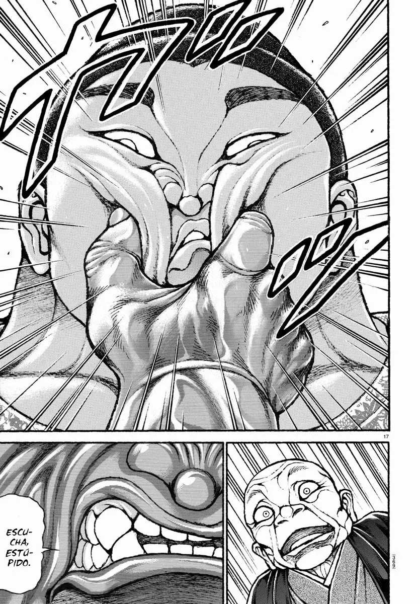 Baki Dou capítulo 101, página 17