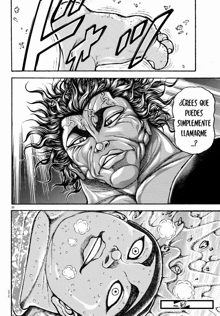 Baki Dou capítulo 101, página 19