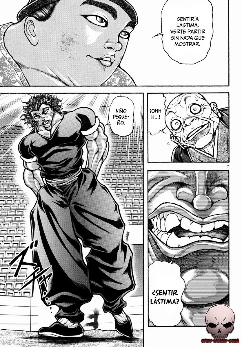 Baki Dou capítulo 102, página 8