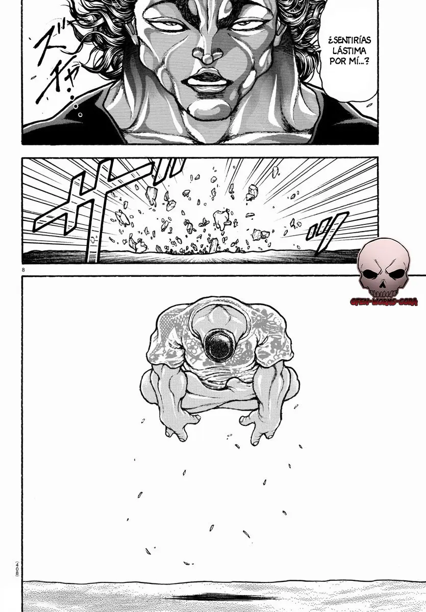 Baki Dou capítulo 102, página 9
