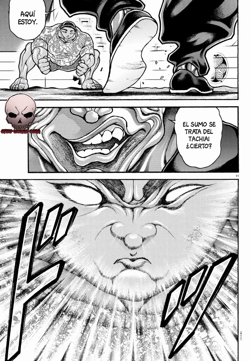 Baki Dou capítulo 102, página 12