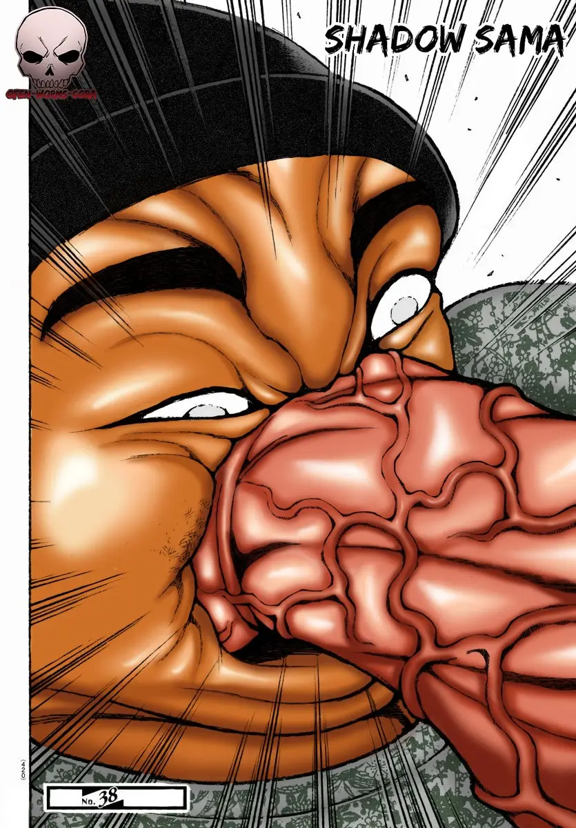 Baki Dou capítulo 102, página 19