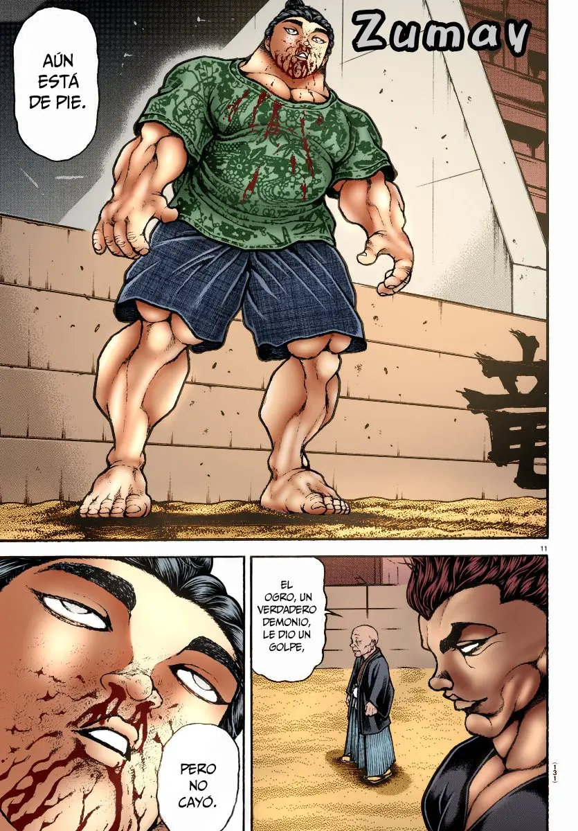 Baki Dou capítulo 103, página 11