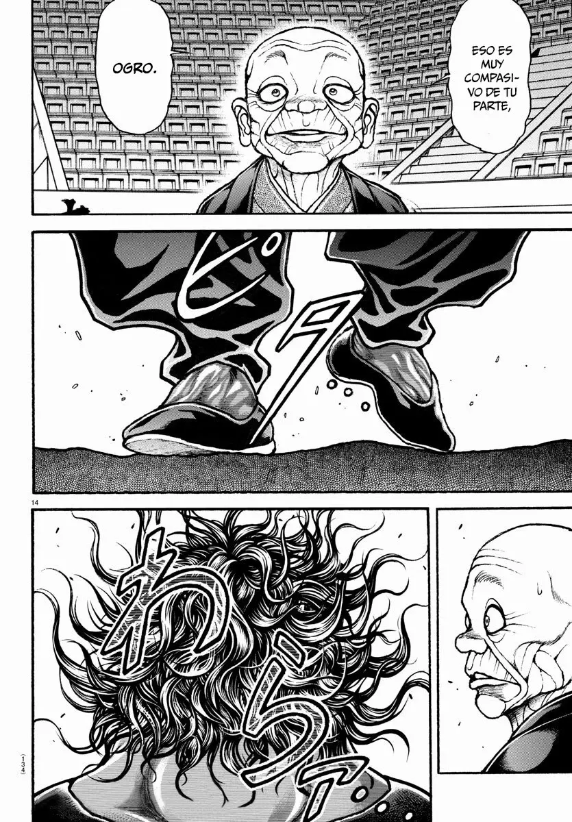 Baki Dou capítulo 103, página 14