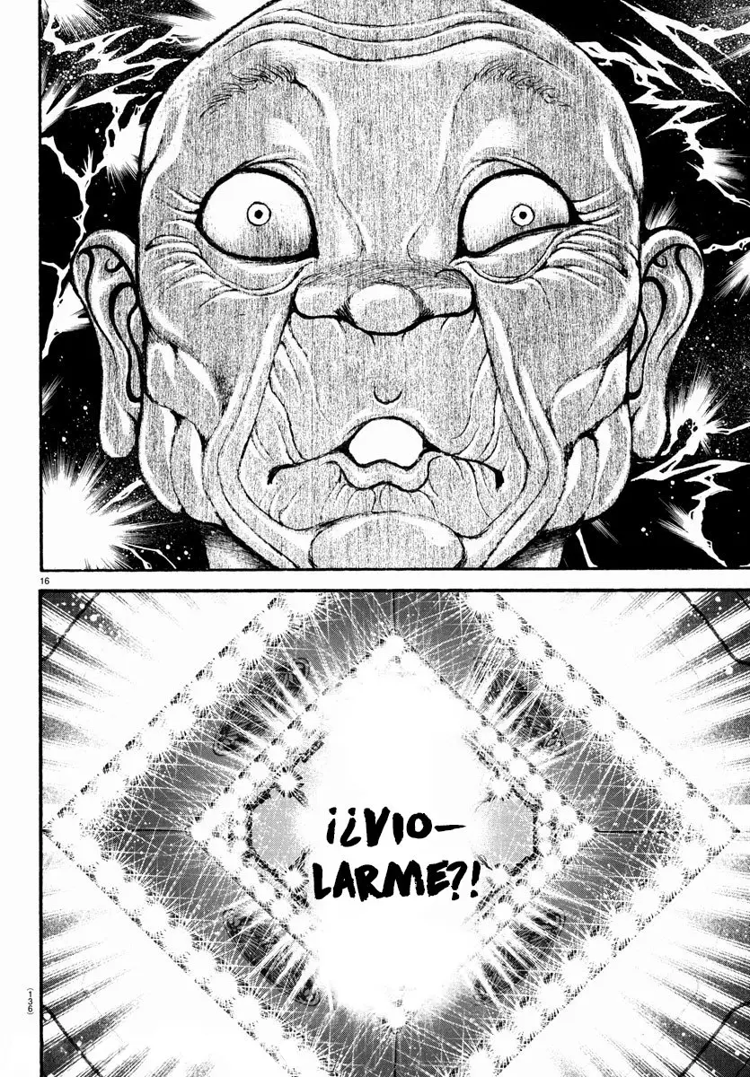 Baki Dou capítulo 103, página 16