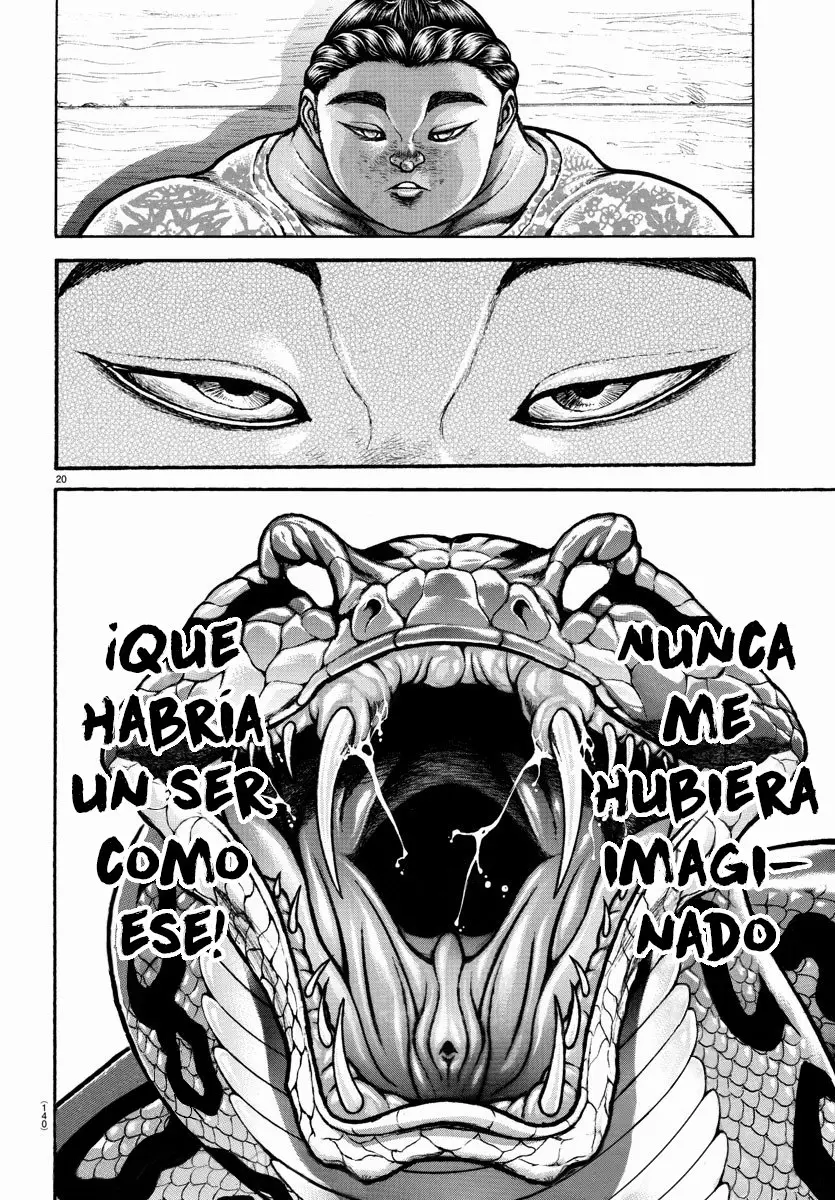 Baki Dou capítulo 103, página 20