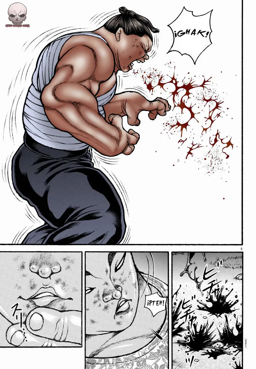 Baki Dou capítulo 105, página 5
