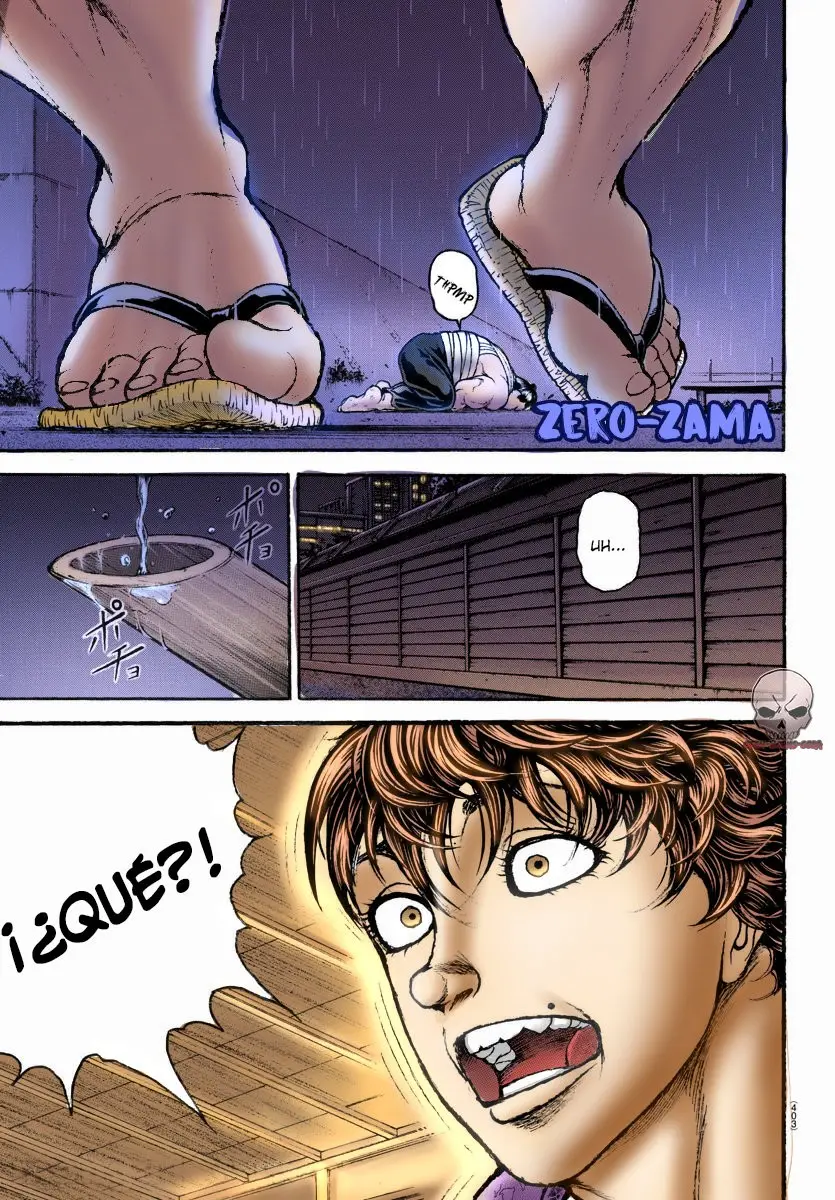 Baki Dou capítulo 105, página 8